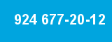 924 677-20-12 924 677-20-12